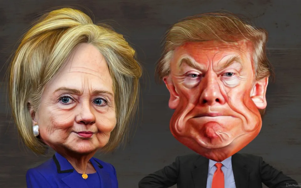 Hillary Clintonová vs. Donald Trump