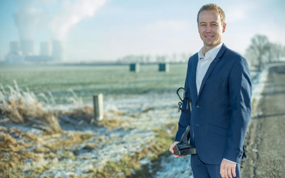 Marek Sviták s cenou pro nejlepšího tiskového mluvčího v energetice