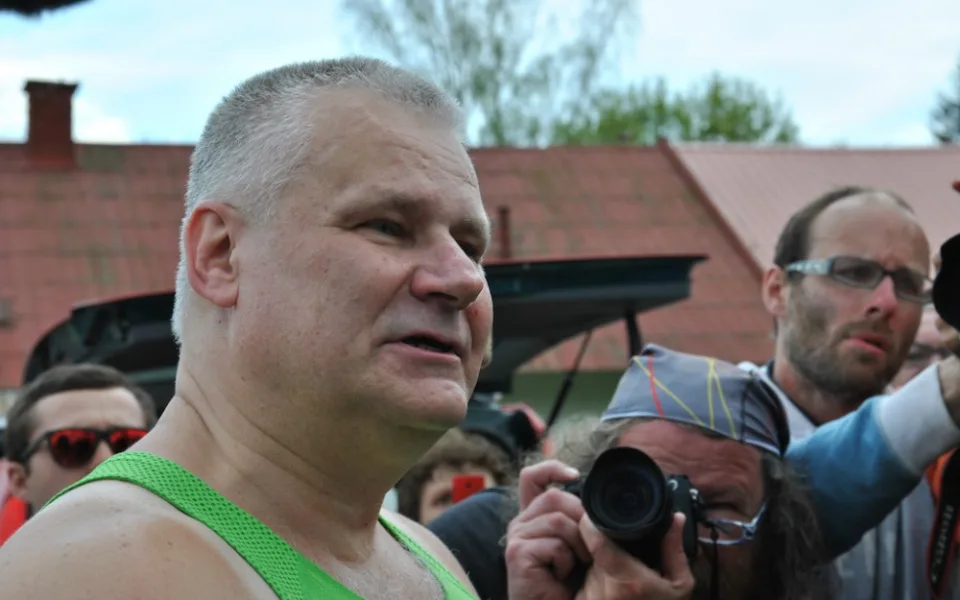 Jiří Kajínek na svobodě.