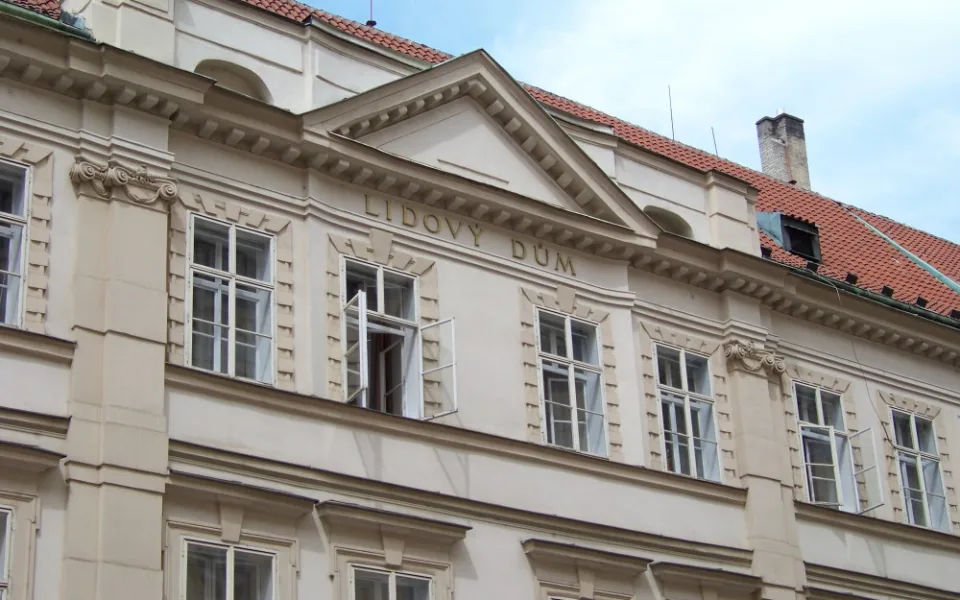 Lidový dům, sídlo ČSSD.