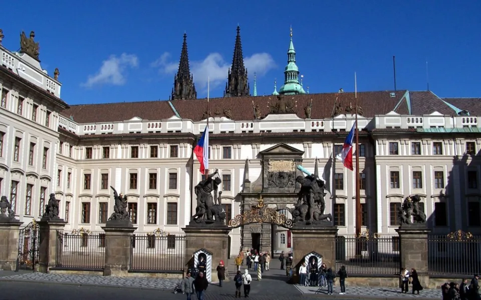 Pražský hrad.