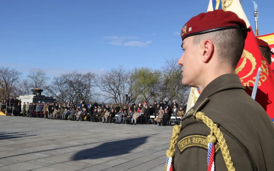 Ceremonie na Vítkově.