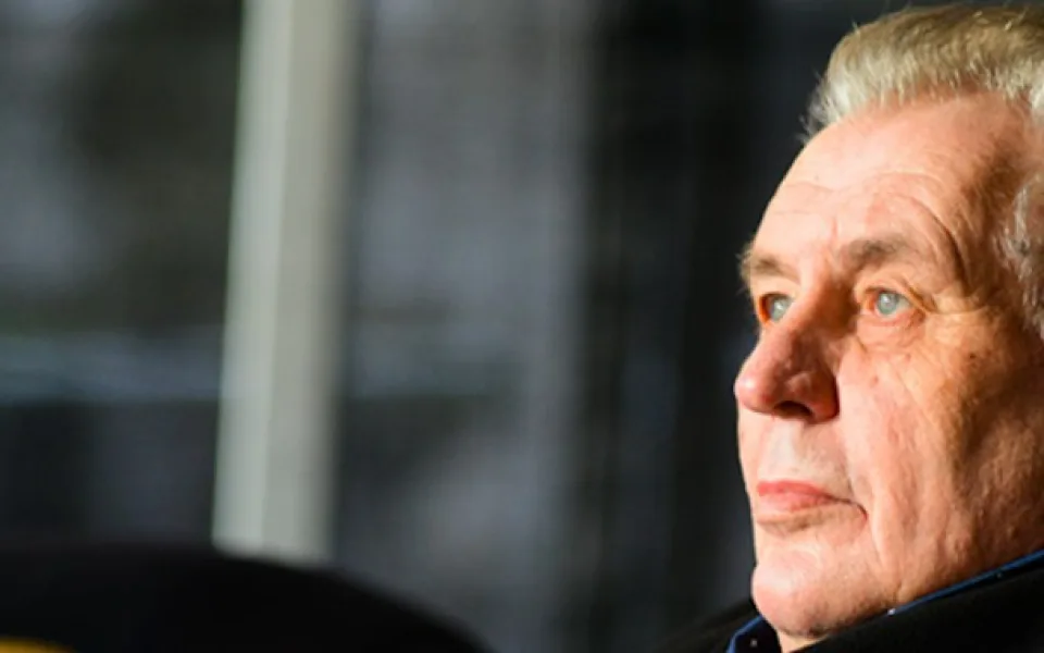 ilustrační foto; Miloš Zeman.
