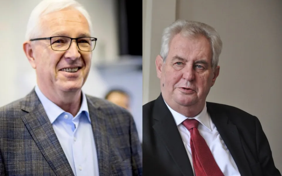 Jiří Drahoš, Miloš Zeman