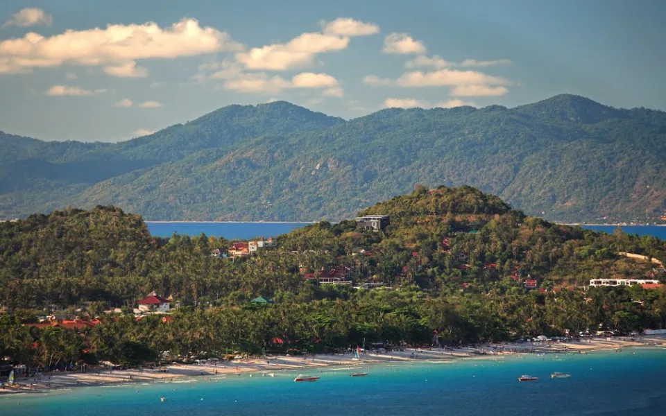 Ostrov Samui.