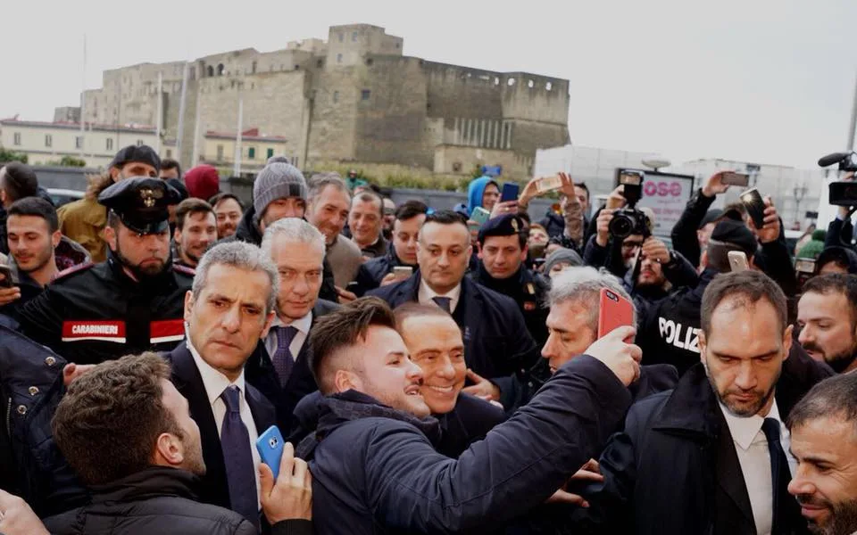 Sylvio Berlusconi.