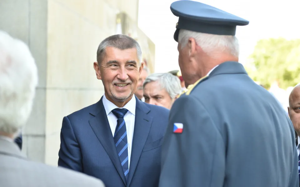 Politici a další lidé oslavili na Vítkově výročí konce války.