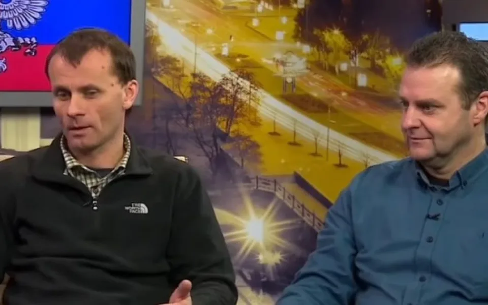 Komunističtí poslanci Mackovík a Ondráček v rozhovoru pro separatistickou TV OPLOT na Ukrajině.