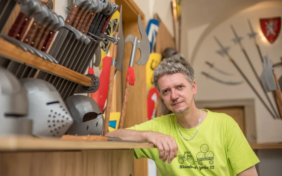 Jiří Havlis nyní cílí na Pána prstenů a říká: Zbraně chtějí cit a čas.