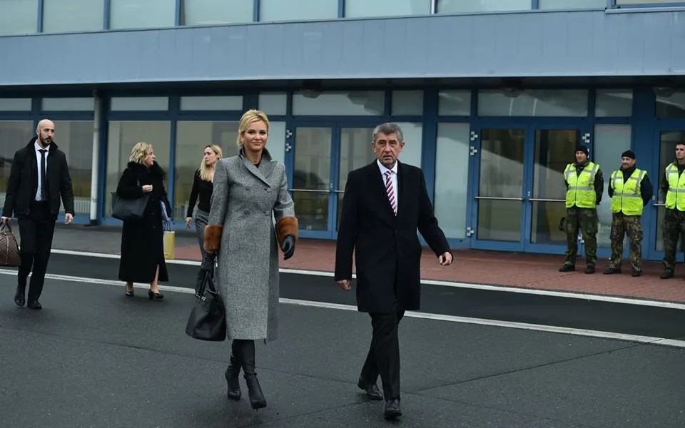 ilustrační foto, Andrej Babiš se svou ženou.