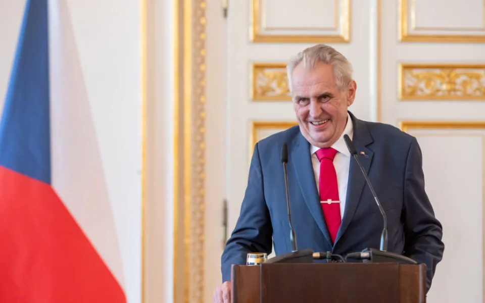 ilustrační foto, Miloš Zeman.