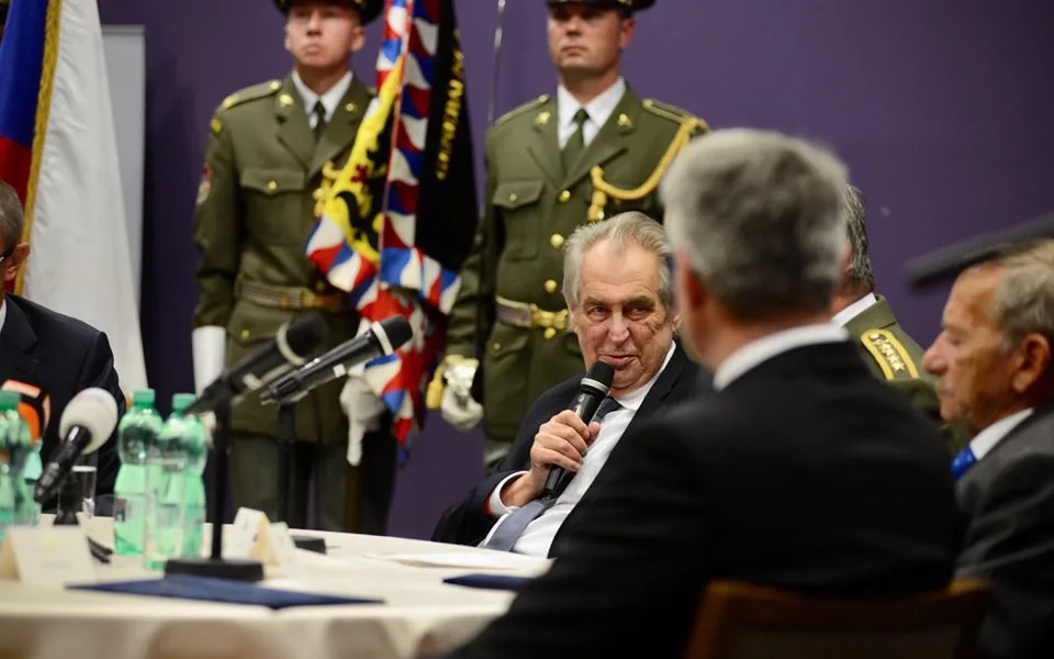 ilustrační foto, Miloš Zeman.