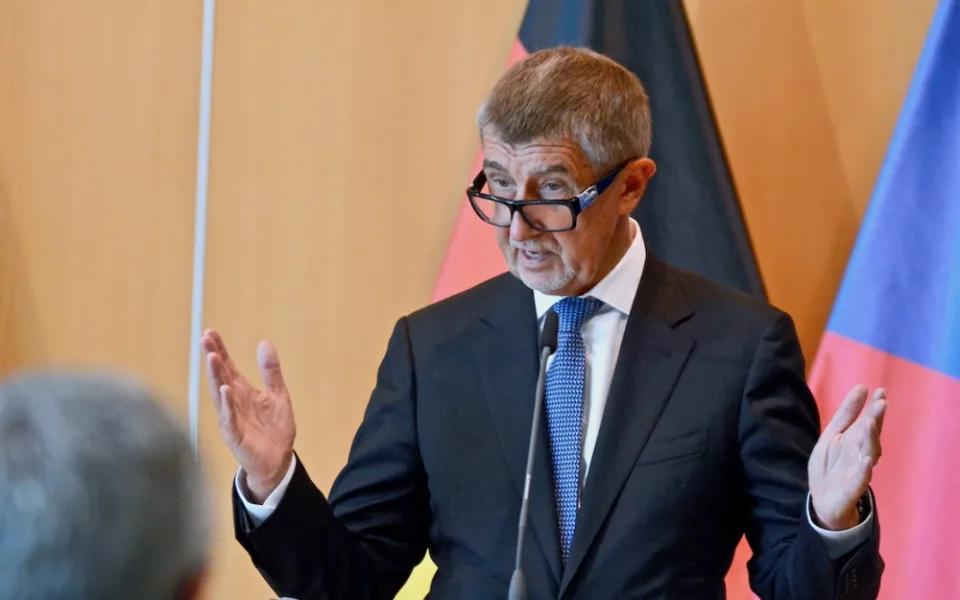 Andrej Babiš v Liberci.
