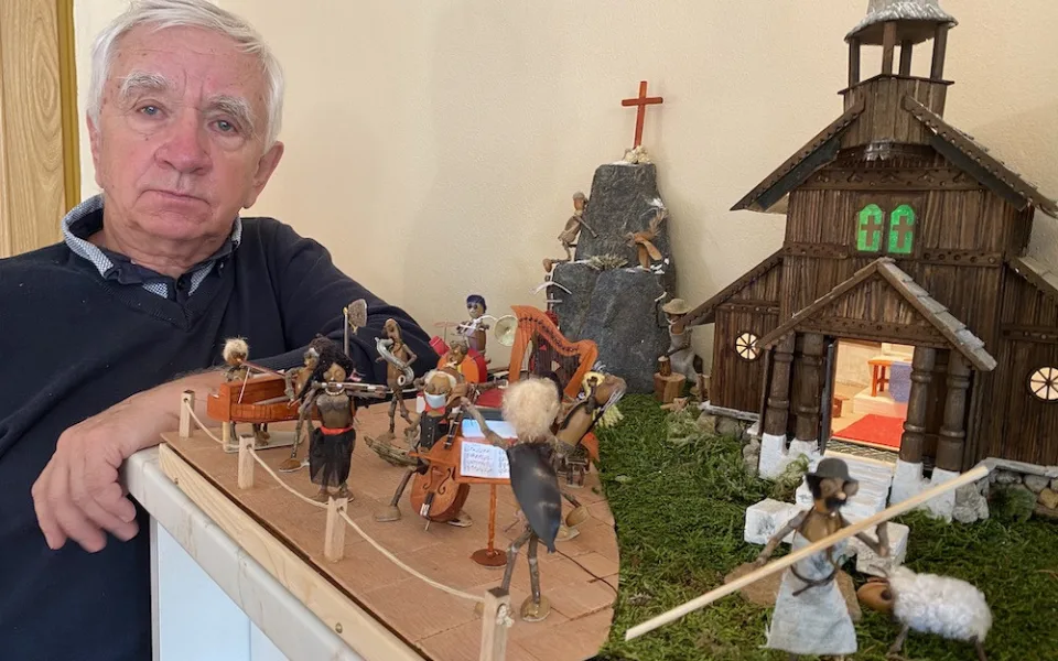 Unikátní lipenský betlém je poctou zdejším jedinečným památkám a  nádherné krajině a přírodě.
