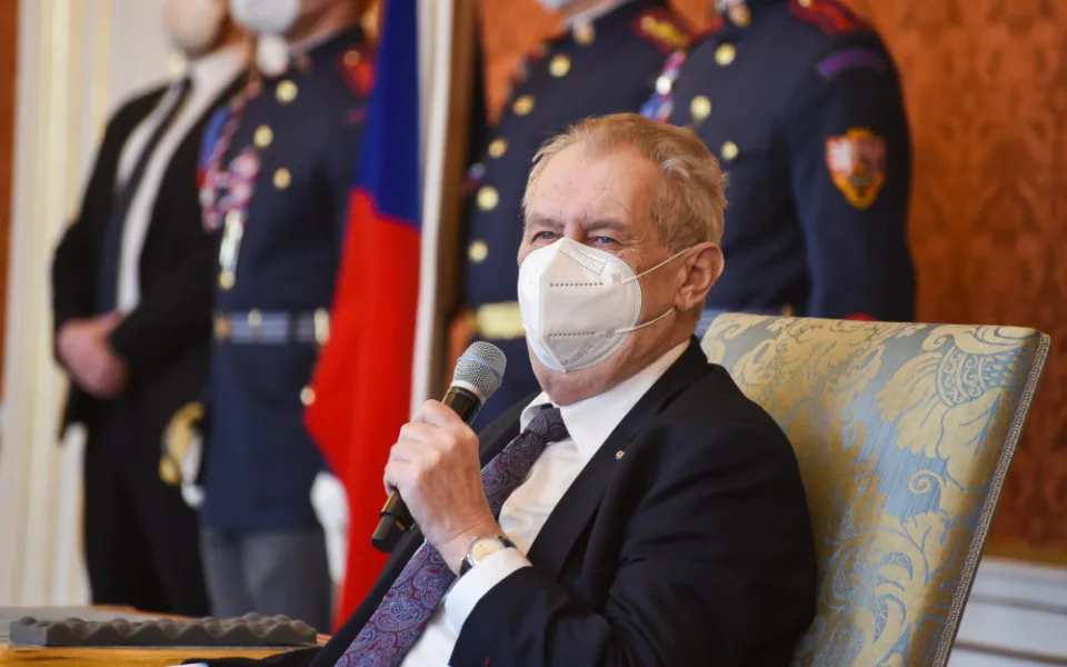 Miloš Zeman. 
