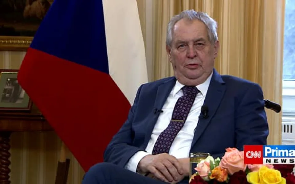 Miloš Zeman. 