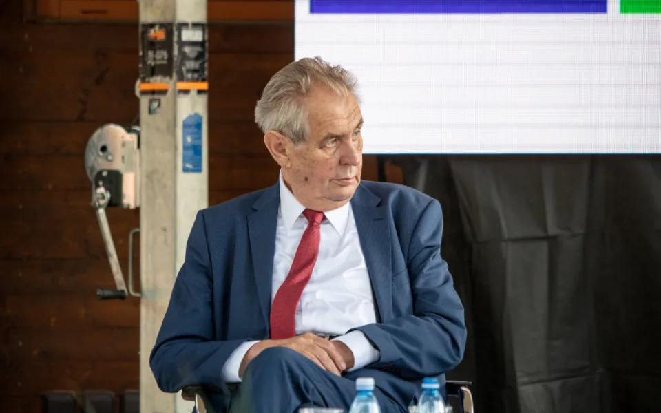 ilustrační foto, Miloš Zeman.