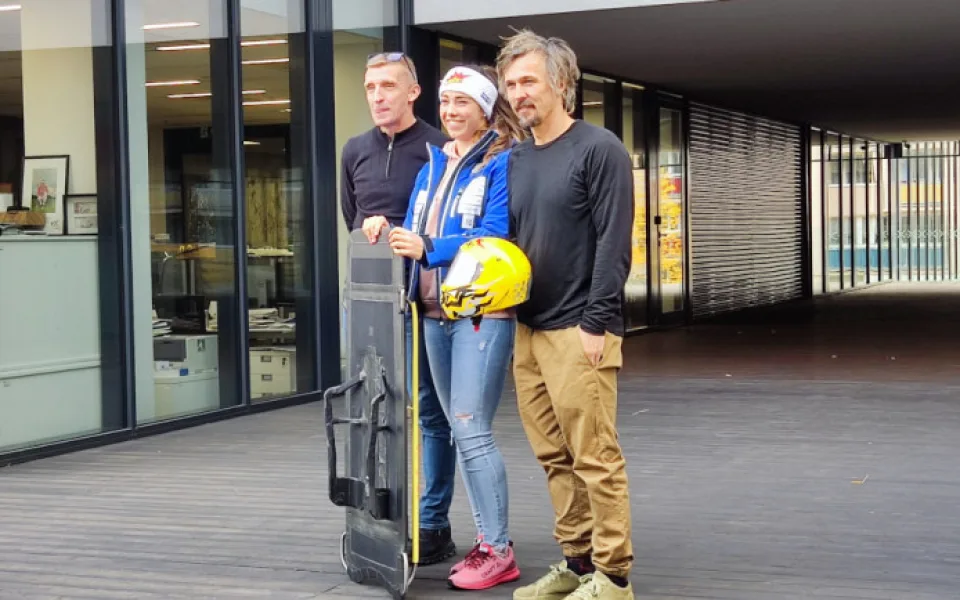 Skeletonistka Fernstädtová trénuje na Šumpersku: Bude to sezóna jako každá jiná, jen na konci bude olympiáda.