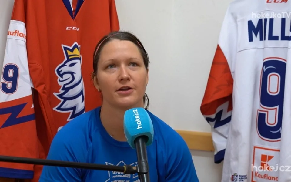 Chci, aby malé hokejistky měly i ženské vzory, přeje si Mills před olympiádou