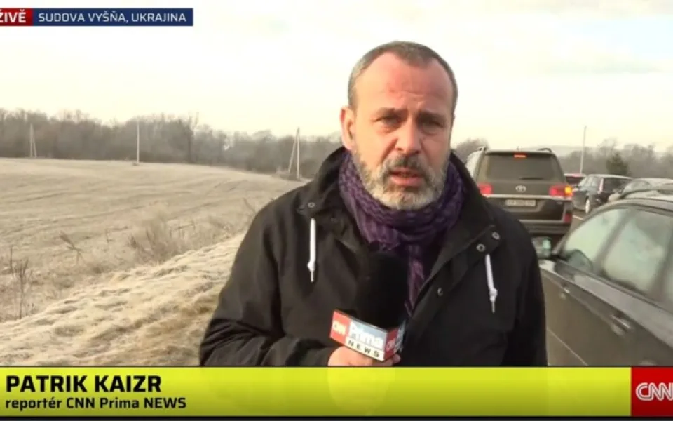 Štáby ČT a CNN Prima na Ukrajině zadržela policie kvůli podezření ze špionáže