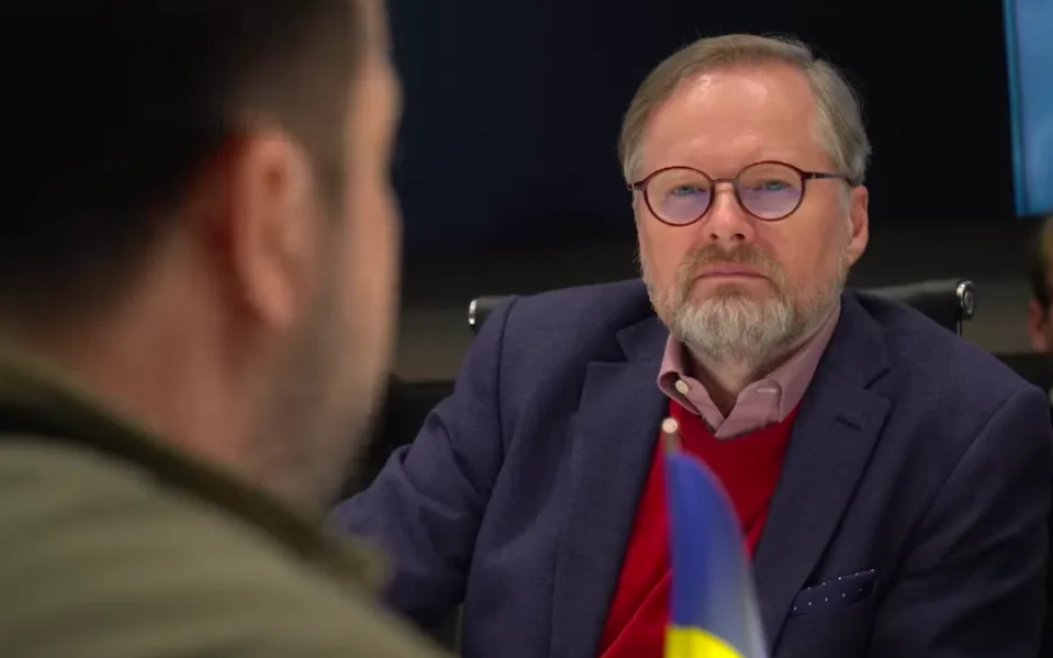 Evropa vám stojí po boku, ujistil premiér Fiala při návštěvě v Kyjevě