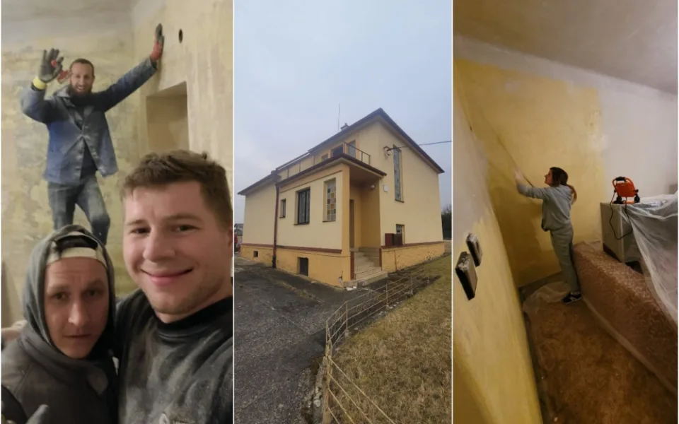 Dobrovolníci mění prázdné domy v zázemí pro ukrajinské maminky s dětmi, chybí jim však vybavení.