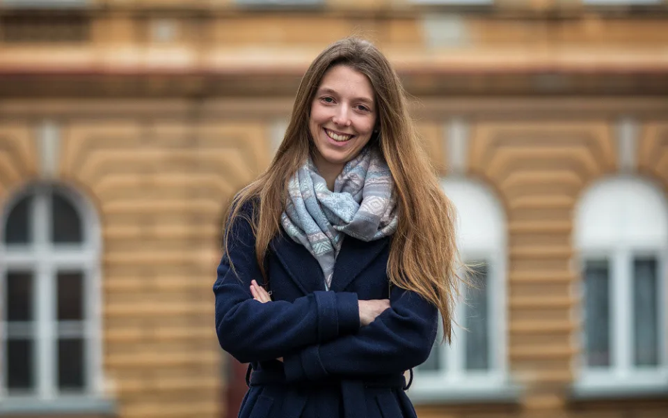 Uprchlíci byli vyčerpaní, někdy se s námi báli i mluvit, přibližuje zážitky z ukrajinských hranic tlumočnice Karolína Sýkorová.