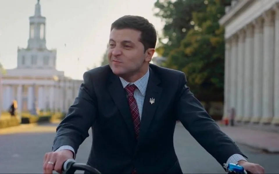 Nova na své platformě Voyo odvysílá seriál Sluha národa se Zelenským