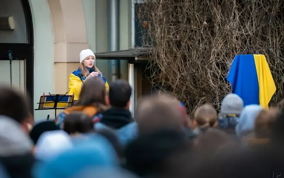 Maryna se v září přistěhovala z Ukrajiny. Teď pomáhá uprchlíkům.