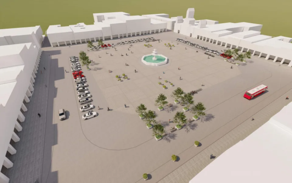 Tisíce aut chtějí politici vyhnat z centra Budějc v létě. Na náměstí bude relaxační zóna.