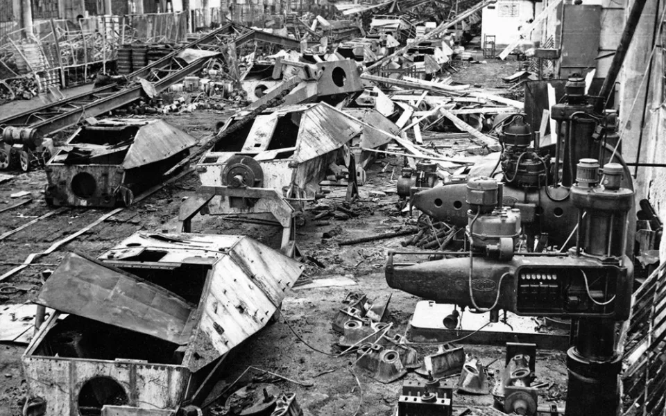 Americké bomby přesně před 77 lety srovnaly se zemí plzeňskou Škodu, stále vyráběla zbraně pro Němce.
