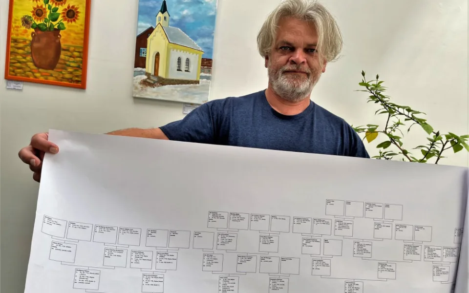 Vytváření rodokmenů a pátrání po dávných předcích mě baví i živí, říká příbuzný posledního plzeňského kata.