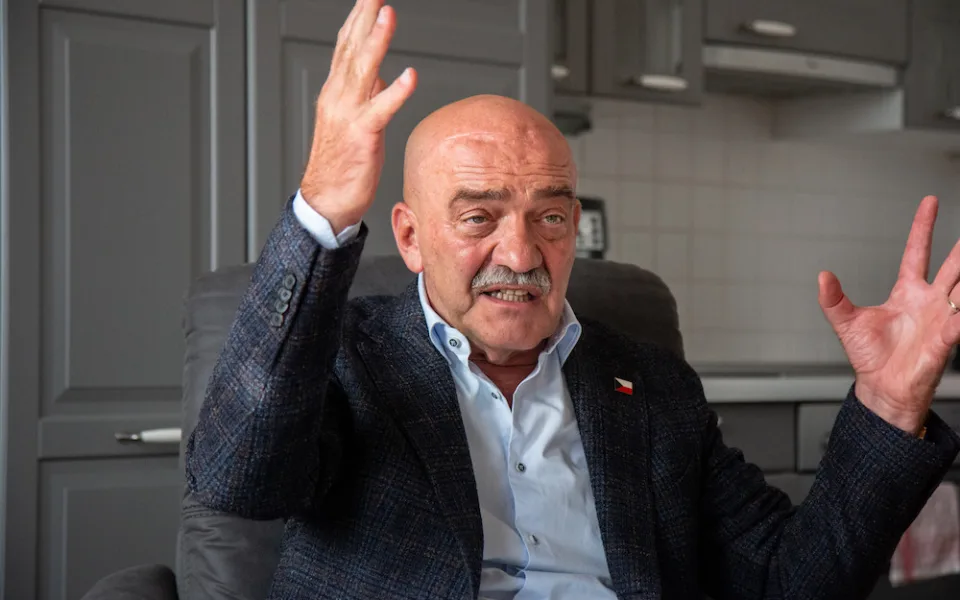 Tomáš Březina.
