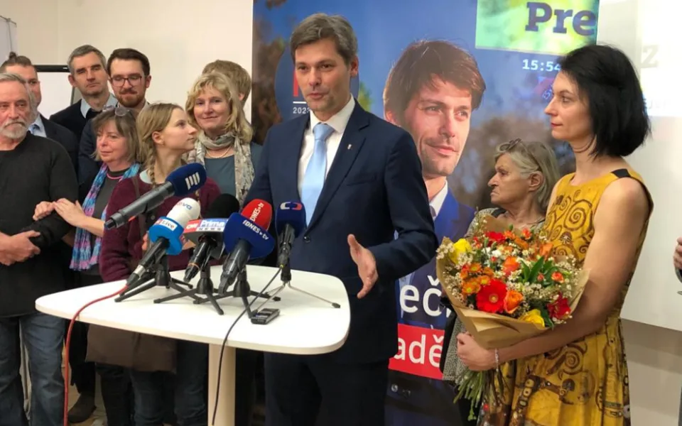 Letos tu panoval strach, říká o prezidentských volbách Marek Hilšer. Ve druhém kole dá hlas Pavlovi.
