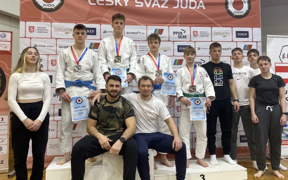 Liberečtí judisté si z dorosteneckého mistrovství dovezli čtveřici medailí