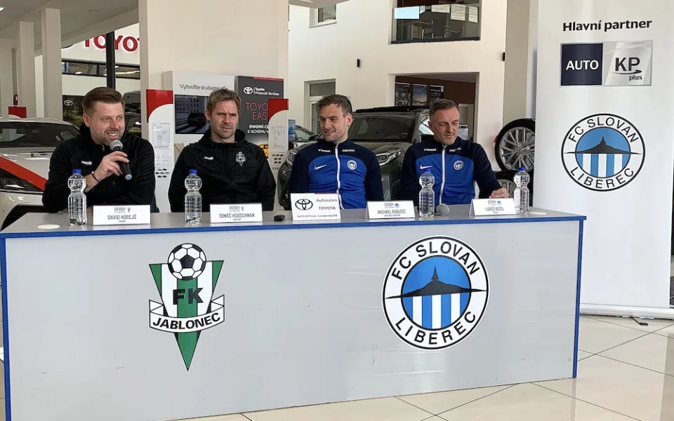 Šedesáté derby se hraje v Jablonci. Víme, jak je zápas důležitý pro fanoušky, říká útočník Slovanu Rabušic