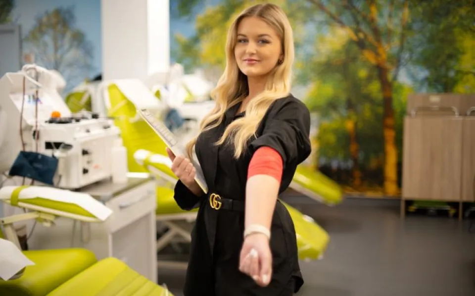 Dárcovství tvoří nedílnou součást mého života, říká vicemiss Sarah Horáková.