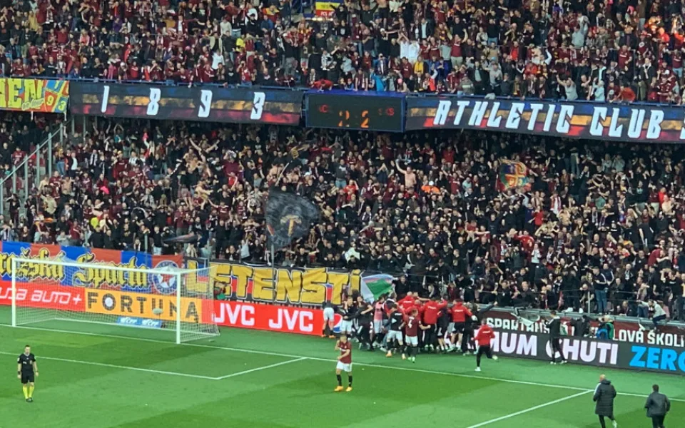 Sparta doma porazila Slavii a je krůček od titulu