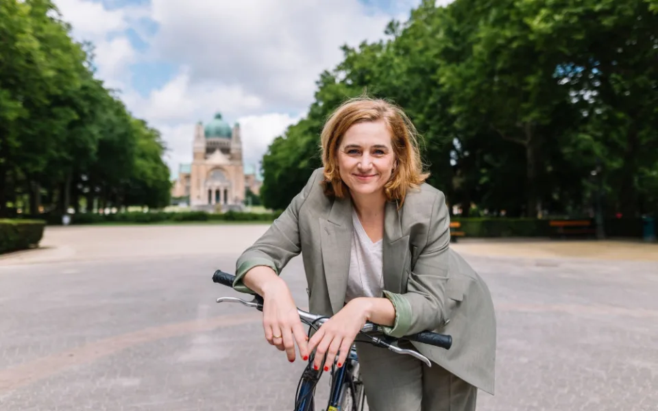 Elke Van den Brandtová, ministryně dopravy (náměstkyně) belgického Bruselu.