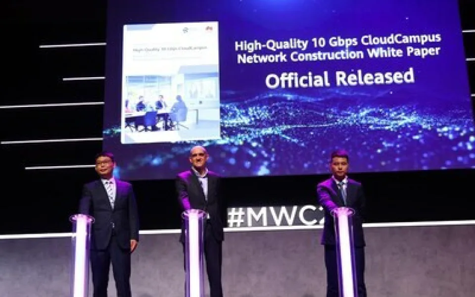 Společnost Huawei vydává s podporou WBA bílou knihu o budování špičkových 10Gb/s kampusových sítí