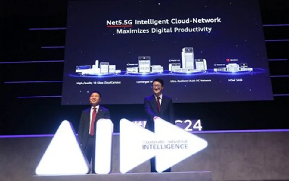 Huawei představuje čtyři inteligentní cloudová síťová řešení Net 5.5G pro maximalizaci digitální produktivity