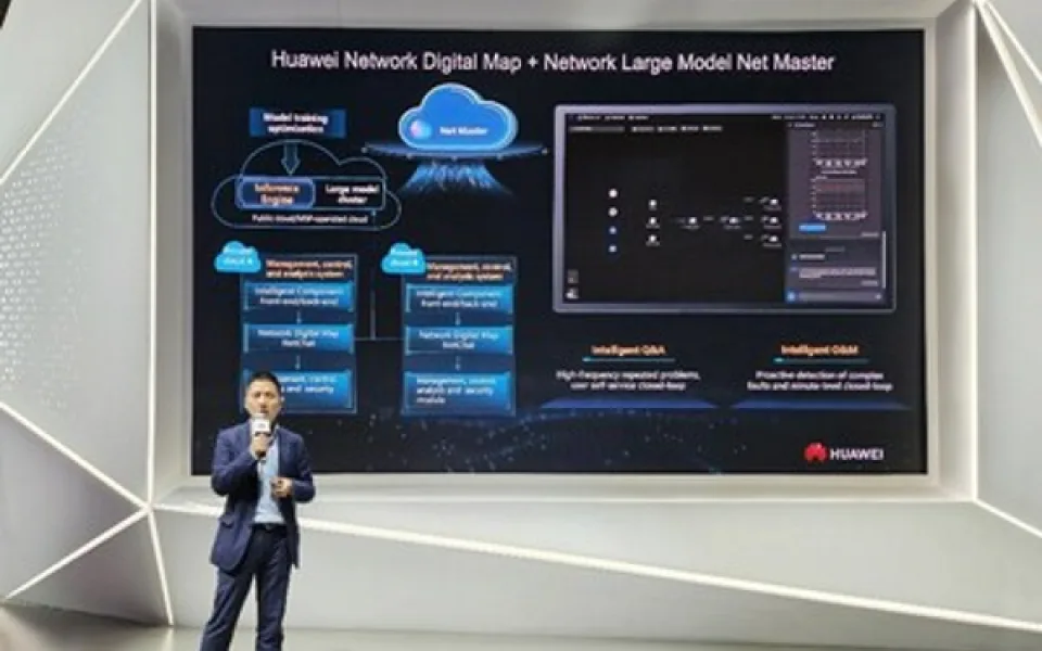 Společnost Huawei představuje první velký síťový model v tomto oboru, určený pro trhy mimo Čínu – Net Master