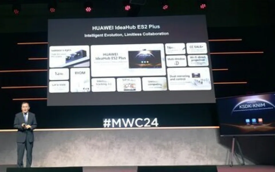 Huawei představuje vlajkový produkt pro chytré kanceláře IdeaHub ES2 Plus
