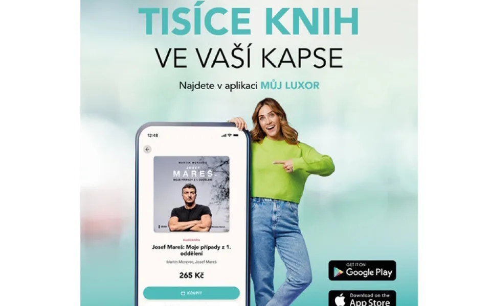 Luxor spouští prodej e-obsahu v mobilní aplikaci