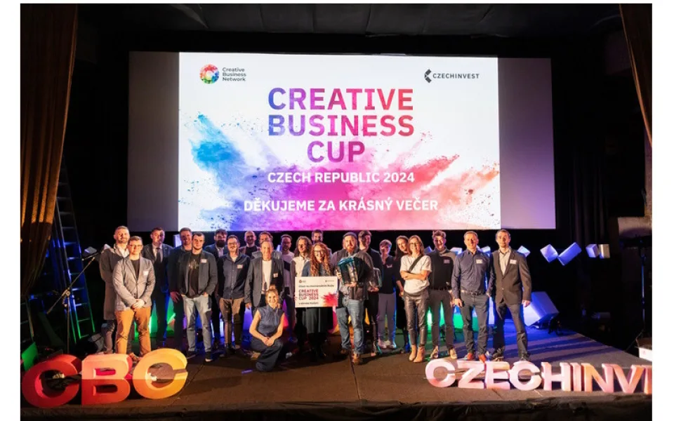 Vítězem českého finále Creative Business Cup 2024 je startup E-CAFE BIKE s elektrickým cargo vozíkem Komuter