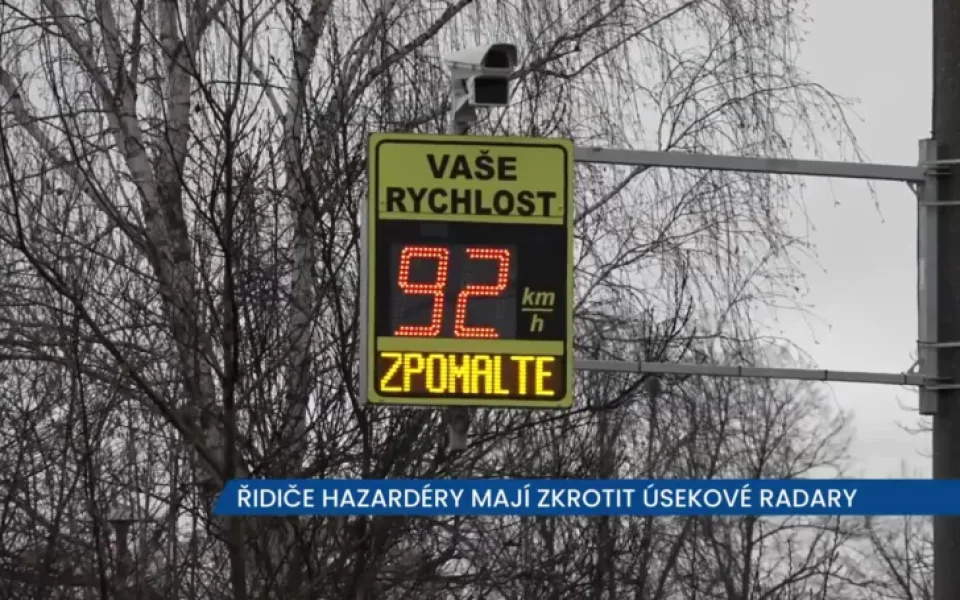 Řidiče hazardéry v Rychvaldu mají zkrotit úsekové radary
