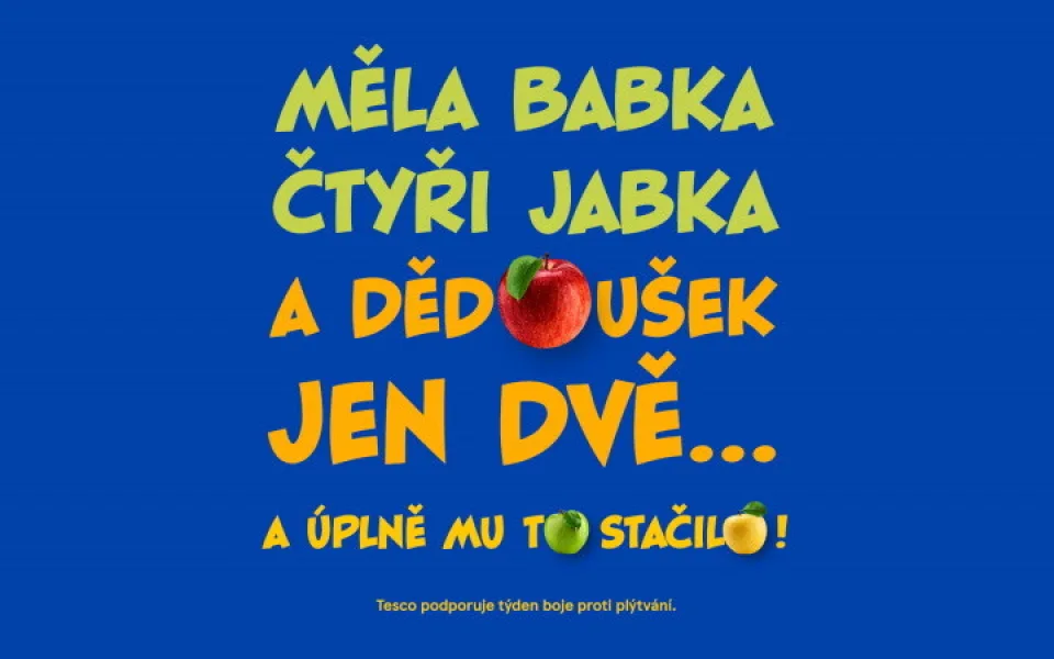 Tesco se zapojuje do Mezinárodního týdne boje proti plýtvání potravinami
