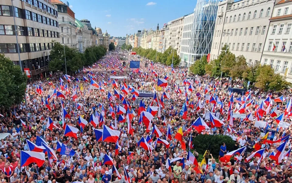 Živě: TK opozičních politiků k akci nazvané Za Českou republiku