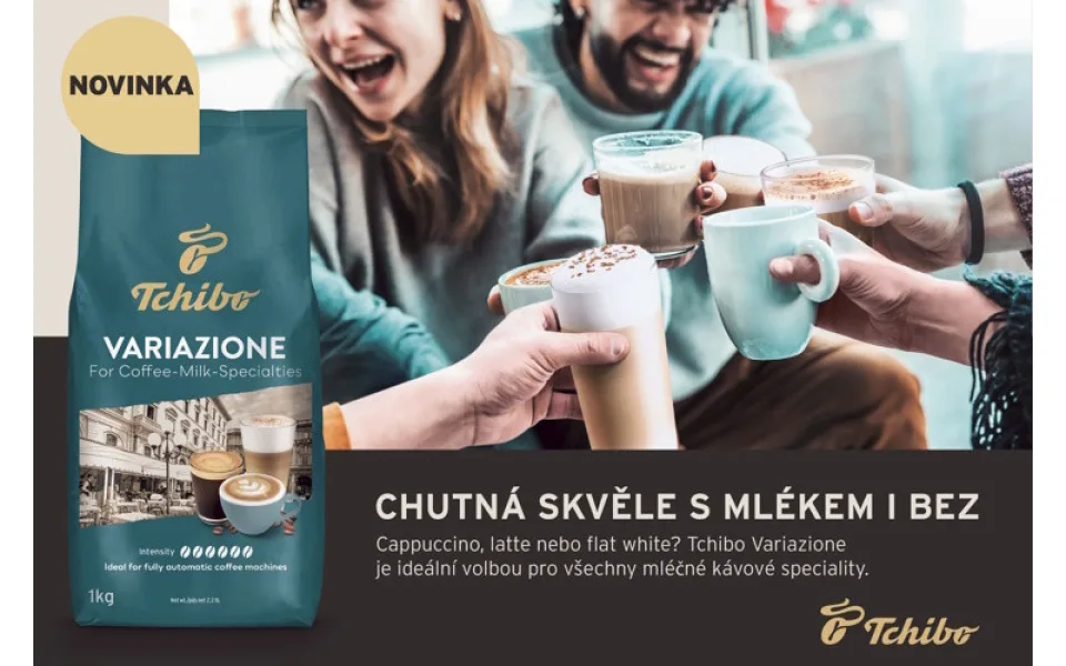 Kávová novinka Tchibo Variazione s italským nádechem