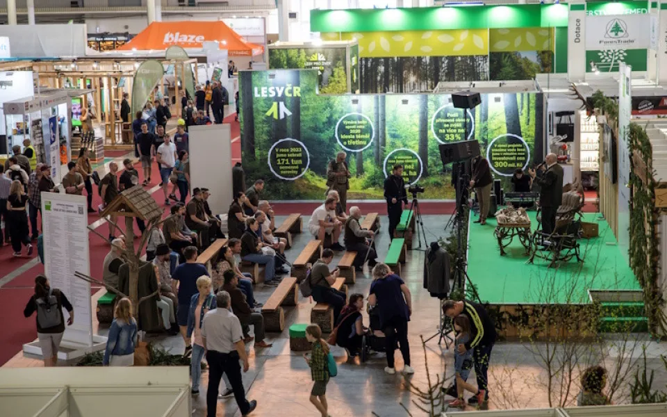 Lesnictví, myslivost a využití biomasy na brněnském výstavišti